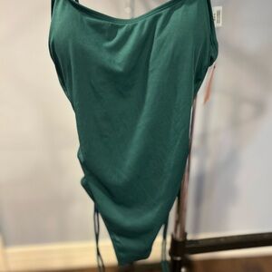 Shade & Shore Teal One Piece Swimsuit